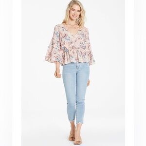 Dear John, XS, NORA LACE EYELET TOP FIG AND VINE‎